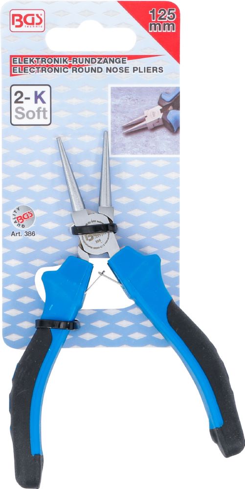 Produktbild BGS Elektronik Rundzange 125 mm bild 4