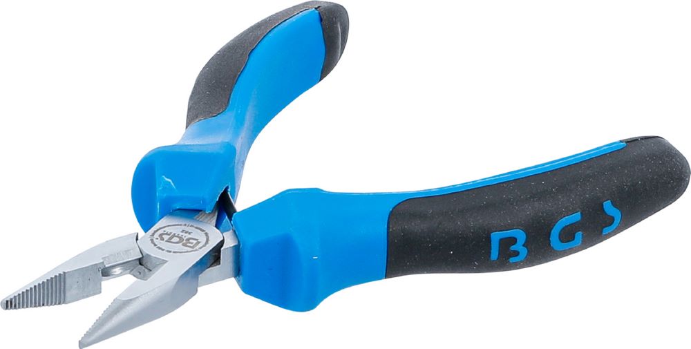 Produktbild BGS Elektronik Spitzzange gerade mit Feder 130 mm bild 3