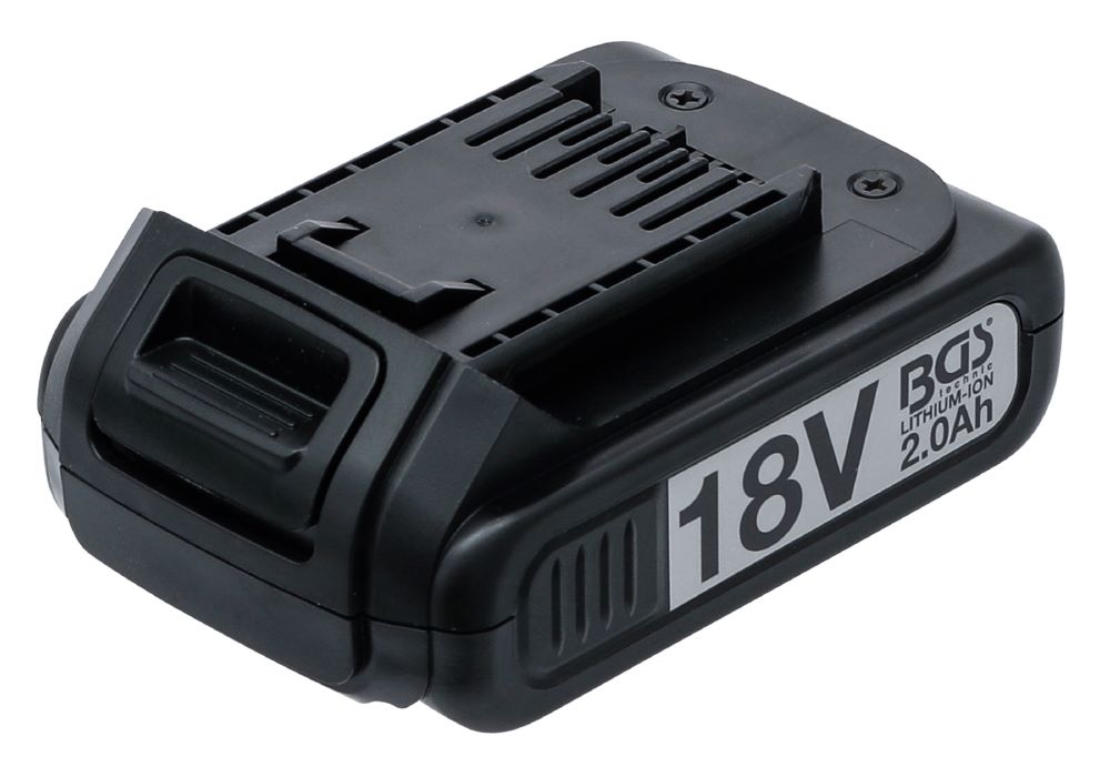 Produktbild BGS Ersatz Akku Li-Ion 18 V / 2,0 Ah