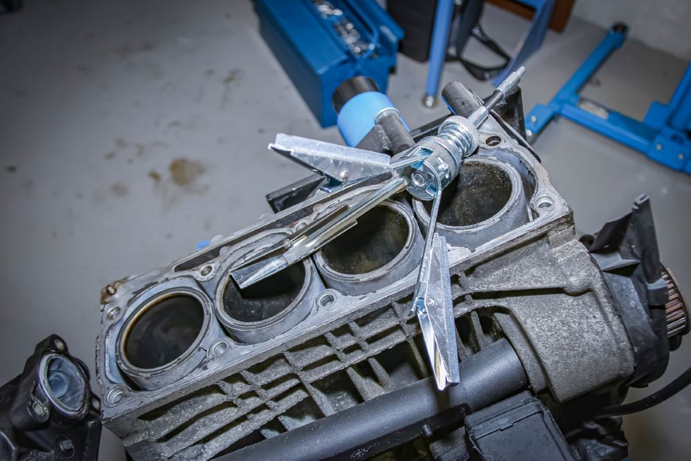 Produktbild BGS Ersatzbacken für Honwerkzeug Artikel 1157 Backen 100 mm K 280 3 teilig bild 5