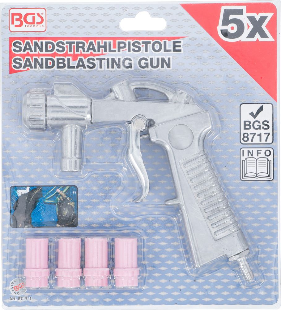 Produktbild BGS Ersatzsandstrahlpistole für Artikelnummer 8717 bild 6