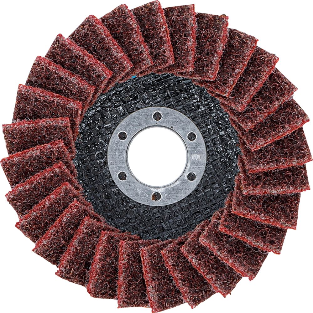 Produktbild BGS Fächer Schleif Scheibe Vlies Durchmesser 115 mm Körnung 120