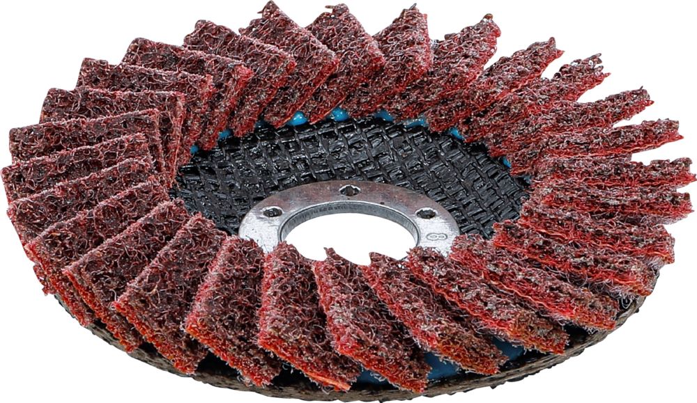 Produktbild Fächer Schleif Scheibe Vlies Durchmesser 115 mm Körnung 120 bild 2