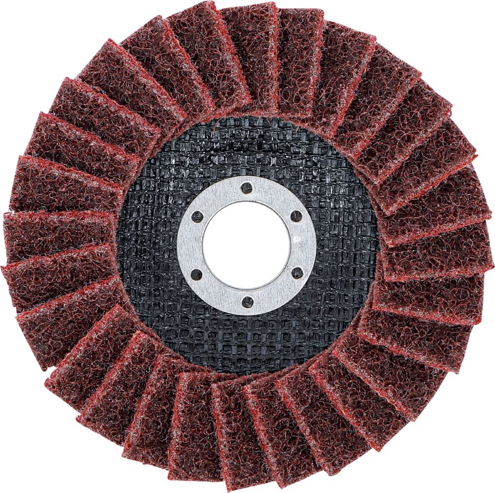 Produktbild BGS Fächer Schleif Scheibe Vlies Durchmesser 125 mm Körnung 120