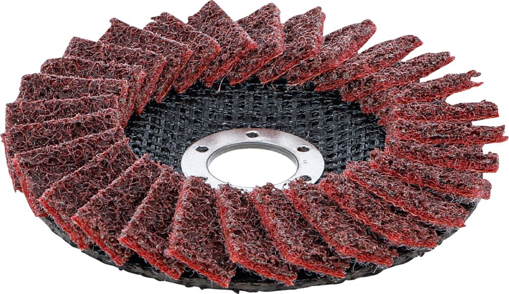 Produktbild Fächer Schleif Scheibe Vlies Durchmesser 125 mm Körnung 120 bild 2