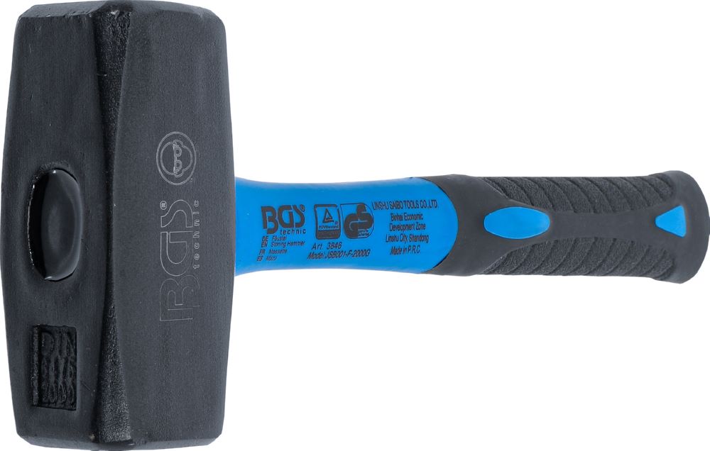 Produktbild BGS Fäustel Fiberglasstiel DIN 6475 2000 g bild 3