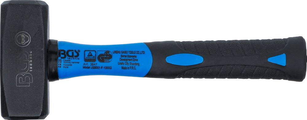 Produktbild BGS Fäustel Fiberglasstiel DIN 6475 1000 g bild 5