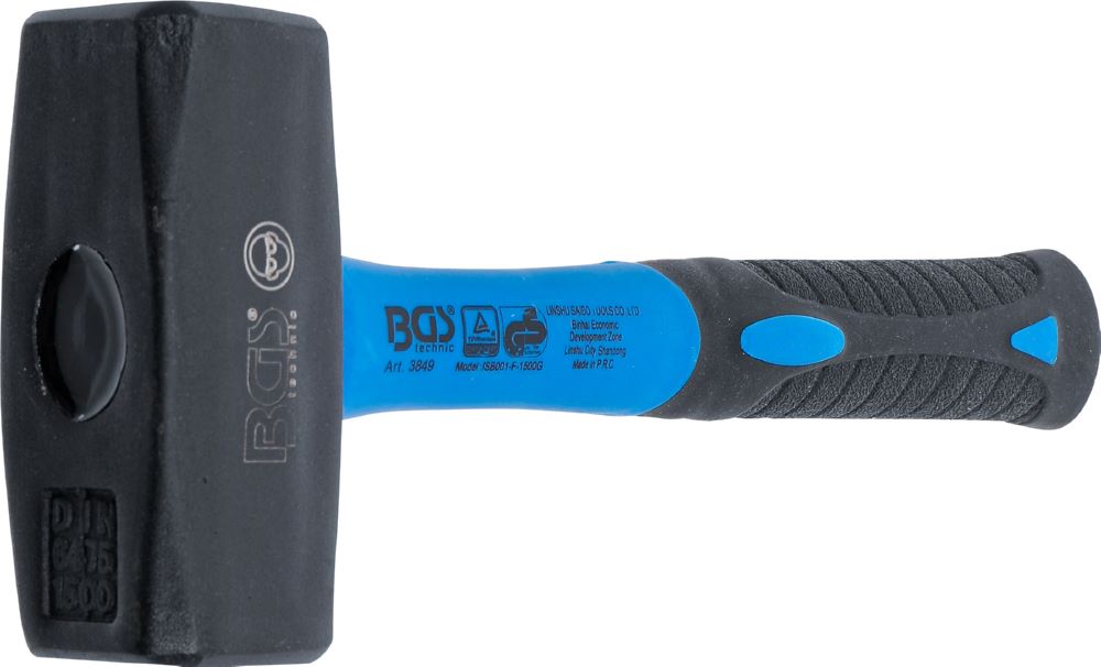 Produktbild BGS Fäustel Fiberglasstiel DIN 6475 1500 g bild 3