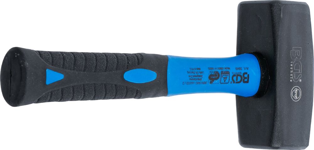 Produktbild BGS Fäustel Fiberglasstiel DIN 6475 1500 g bild 4