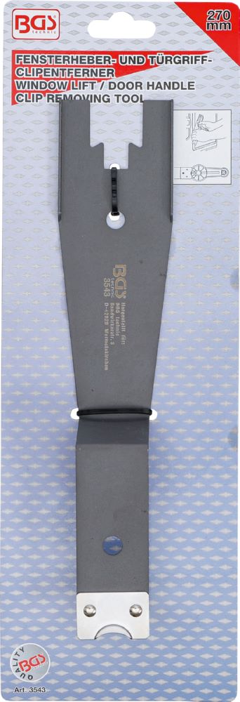 Produktbild BGS Fensterheber und Türgriff Clipentferner 270 mm bild 3