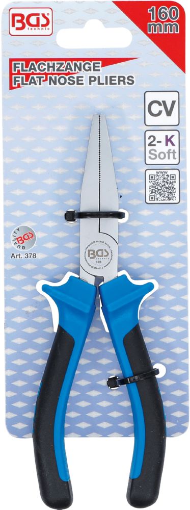 Produktbild BGS Flachzange 160 mm Blau bild 5