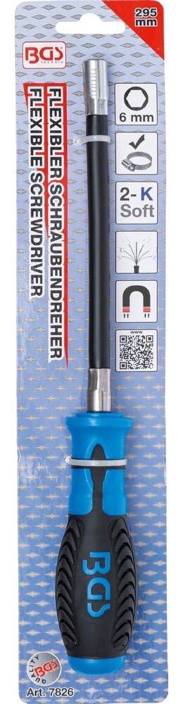 Produktbild Flexibler Sechskant Schraubendreher 6 mm bild 3
