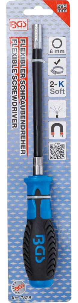 Produktbild Flexibler Sechskant Schraubendreher 8 mm bild 3