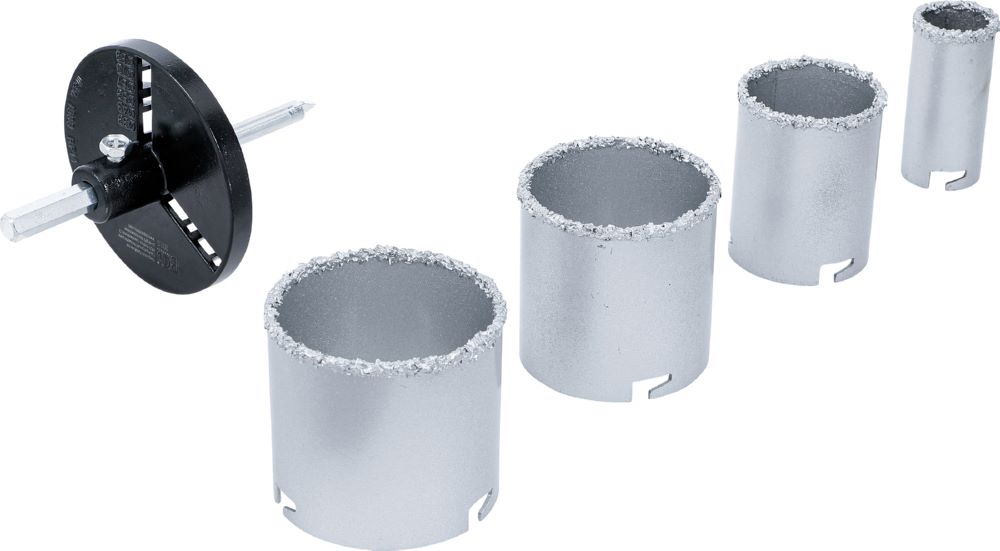 Produktbild Fliesen Bohrkronen Satz 33 - 73 mm 6 teilig bild 2
