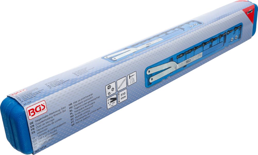 Produktbild BGS Gegenhalte Werkzeug Satz mit austauschbaren Stiften bild 8