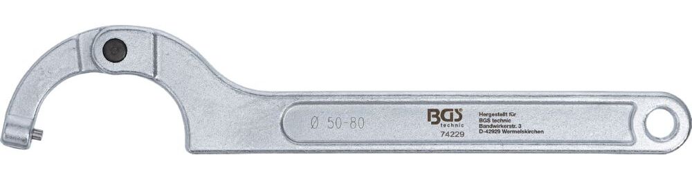 Produktbild Gelenk Hakenschlüssel mit Zapfen 50 - 80 mm bild 3