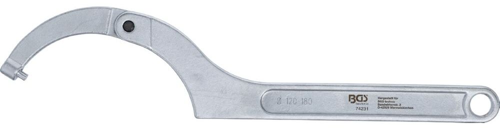 Produktbild Gelenk Hakenschlüssel mit Zapfen 120 - 180 mm bild 3