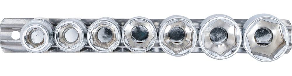 Produktbild Gelenk Steckschlüssel Satz Sechskant  Innenvierkant 3/8 Zoll 7 teilig bild 3