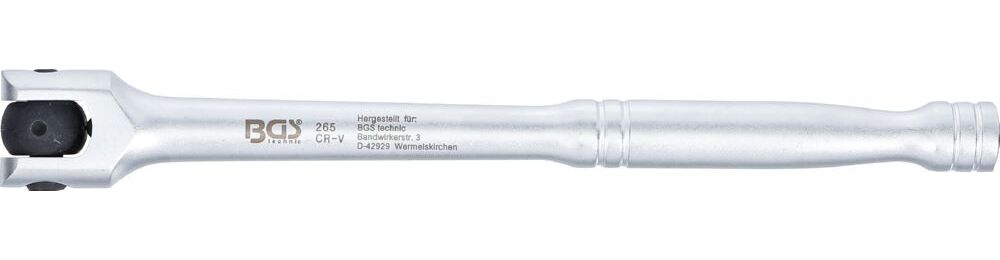 Produktbild Gelenkgriff Abtrieb Außenvierkant 12,5 mm 1/2 Zoll 250 mm bild 2