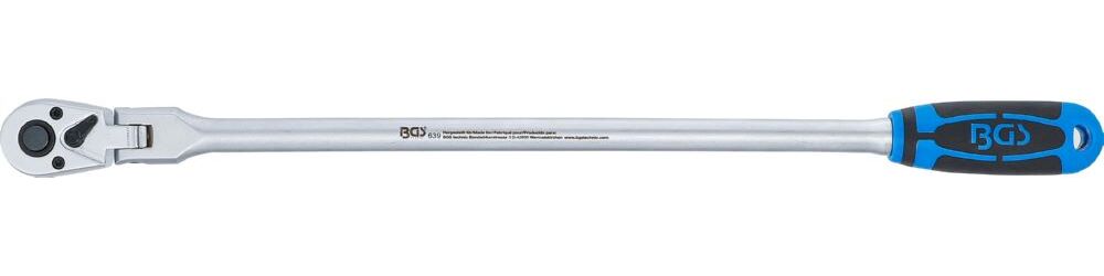 Produktbild Gelenkknarre arretierbar extra lang Abtrieb Außenvierkant 3/8 Zoll 457 mm bild 2