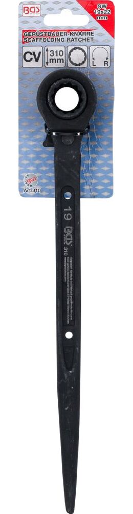 Produktbild Gerüstbauer Knarre 19 x 22 mm bild 4
