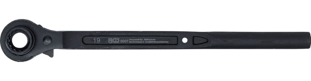 Produktbild Gerüstbauer Knarre runder Schaft 19 x 22 mm bild 2