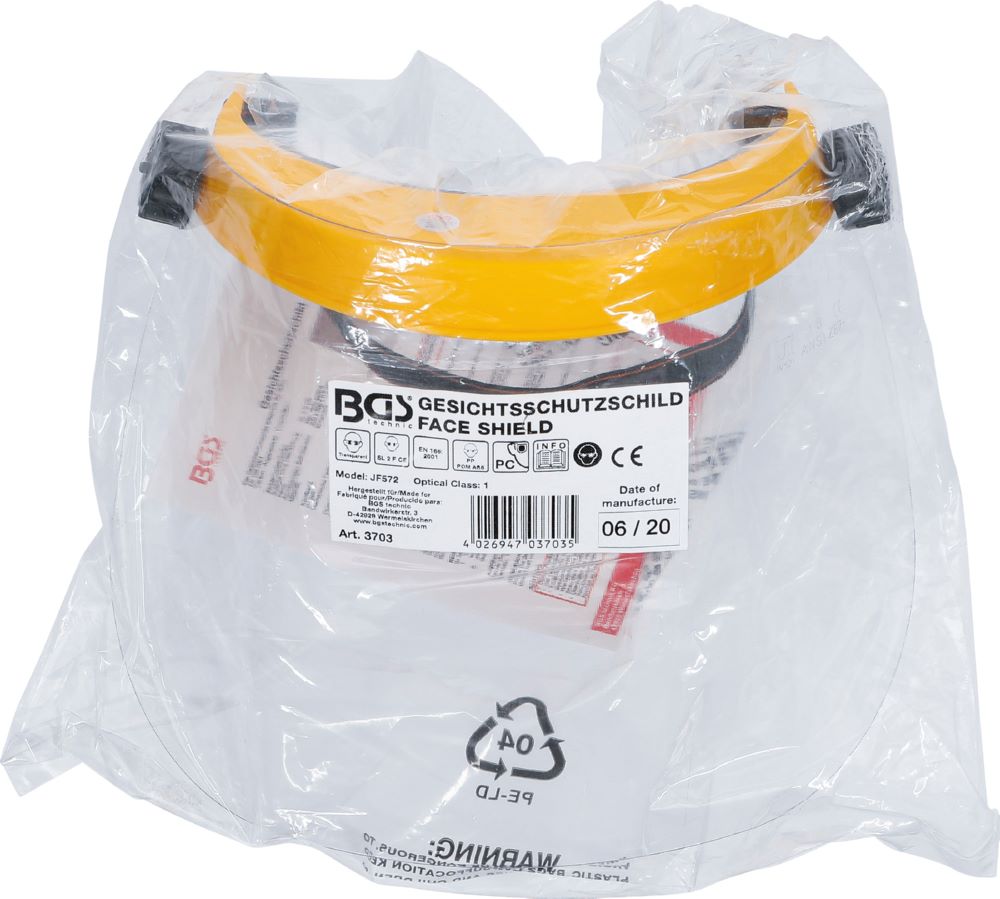 Produktbild BGS Gesichtsschutzschild transparent bild 6