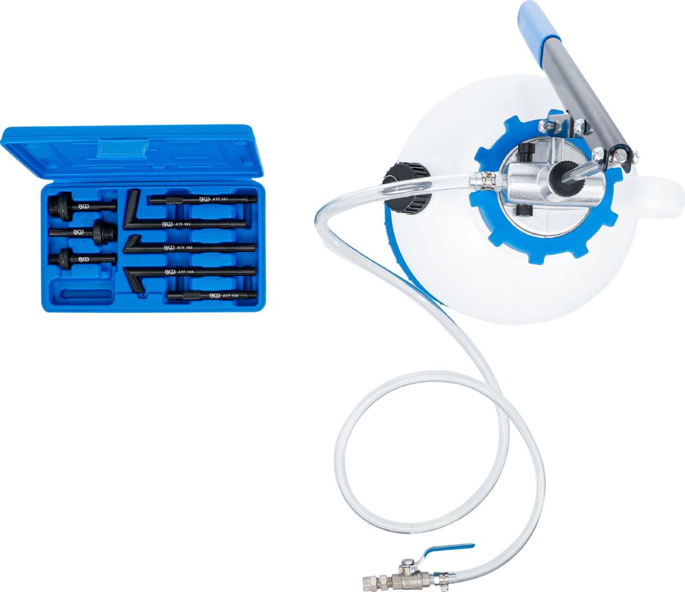 Produktbild Getriebeöl-Befüllgerät mit Handpumpe mit 8 Adaptern 7 Liter bild 3