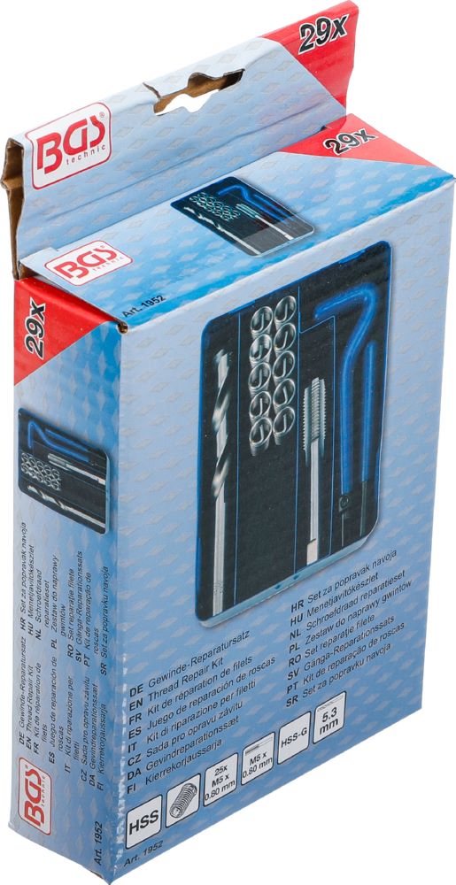Produktbild Gewinde Reparatursatz M5 x 0,8 29 teilig bild 6