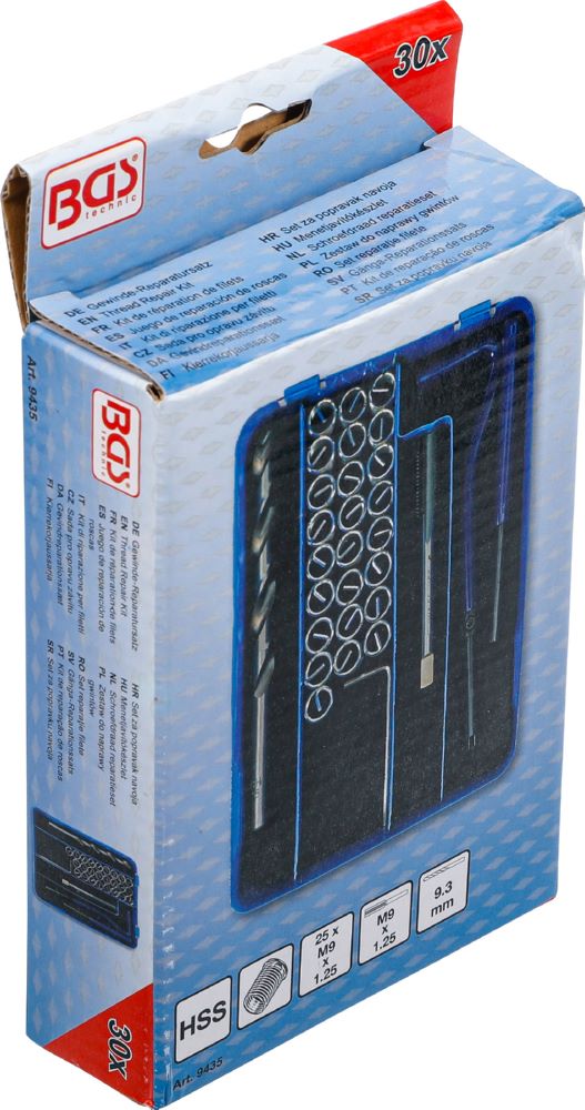 Produktbild Gewinde Reparatursatz M9 x 1.25 30 teilig bild 5