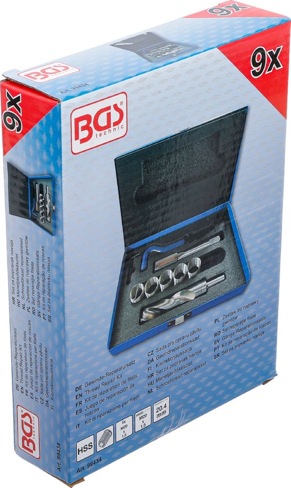 Produktbild Gewinde Reparatursatz M20 x 1,5 9 teilig bild 6