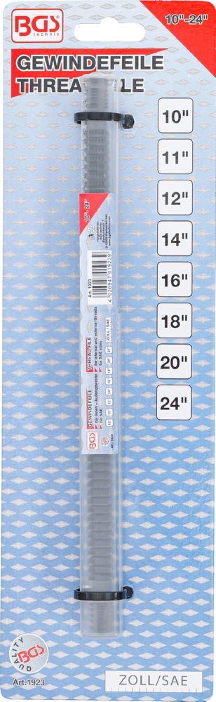 Produktbild Gewindefeile Innen und Außengewinde SAE 10 Zoll - 24 Zoll bild 3