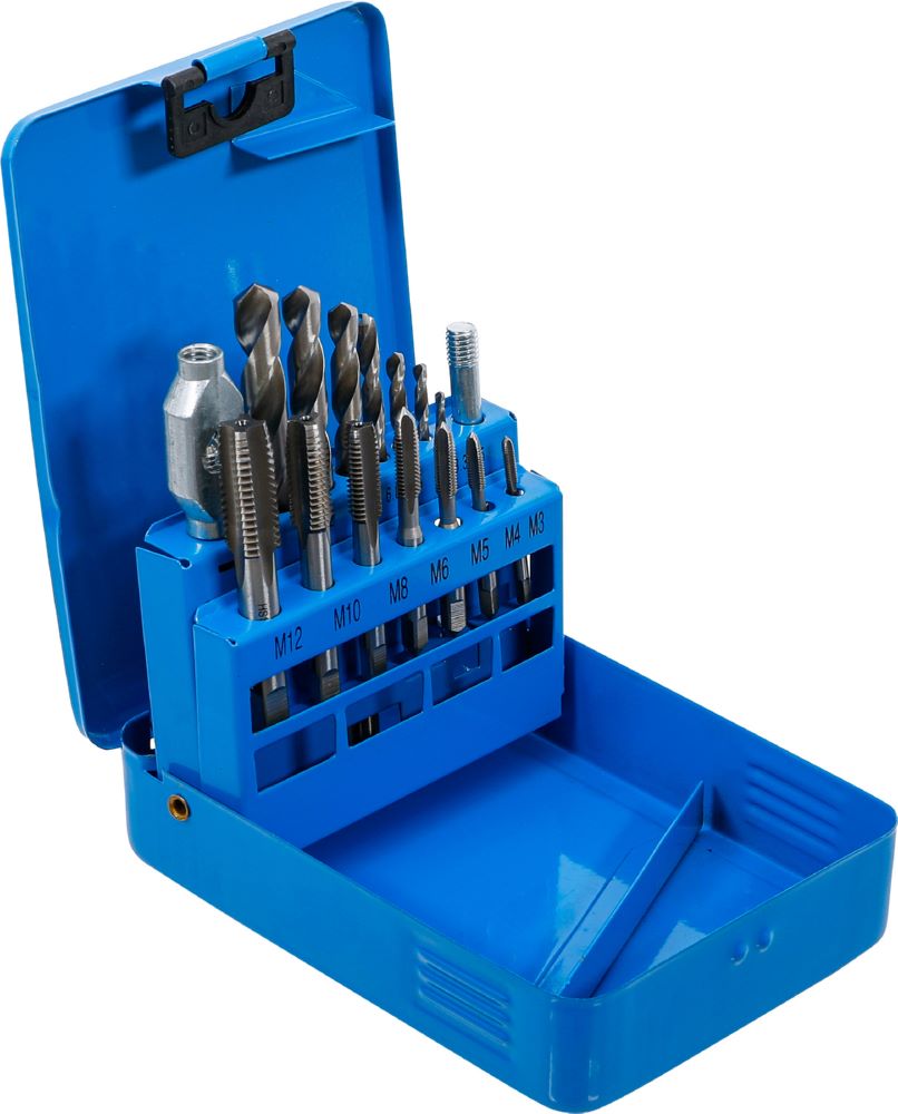 Produktbild BGS Gewindeschneid-/HSS-Bohrer Satz M3 - M12 und 2,5 - 10,2 mm bild 2