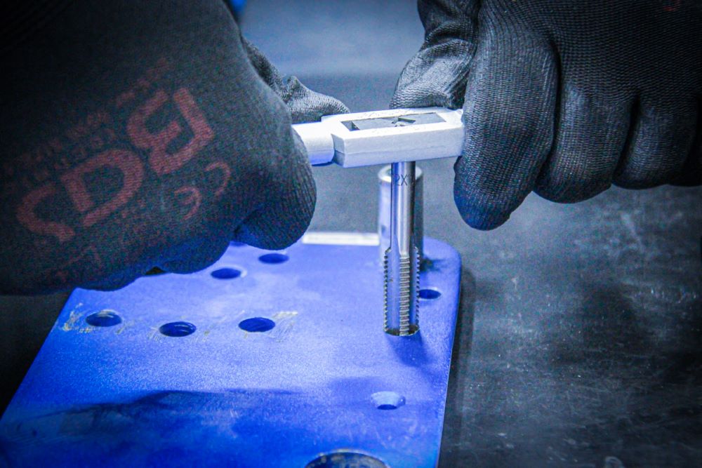 Produktbild BGS Gewindeschneid Satz M6 - M24 45 teilig bild 2