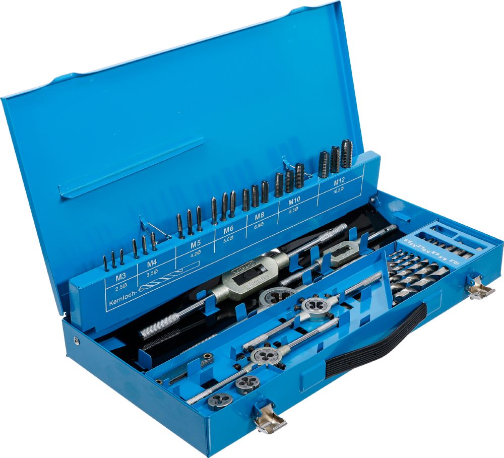 Produktbild BGS Gewindeschneid Satz M3 - M12 44 teilig bild 3