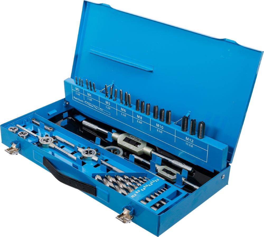 Produktbild BGS Gewindeschneid Satz M3 - M12 44 teilig bild 4