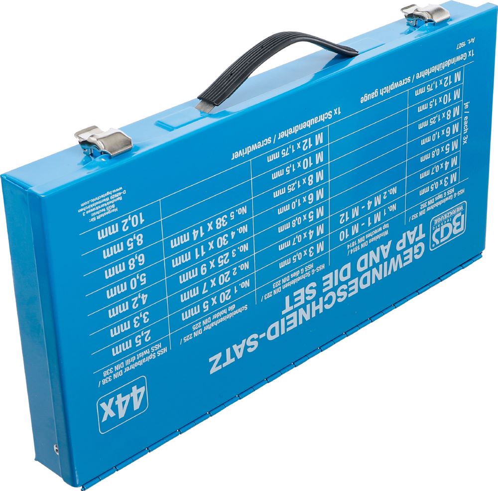 Produktbild BGS Gewindeschneid Satz M3 - M12 44 teilig bild 6