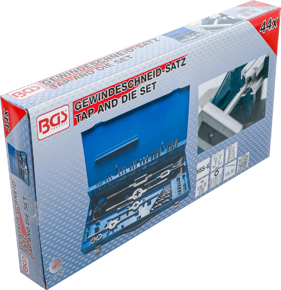 Produktbild BGS Gewindeschneid Satz M3 - M12 44 teilig bild 7