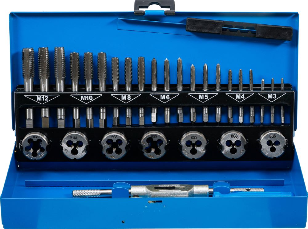 Produktbild BGS Gewindeschneid Satz M3 - M12 32 teilig