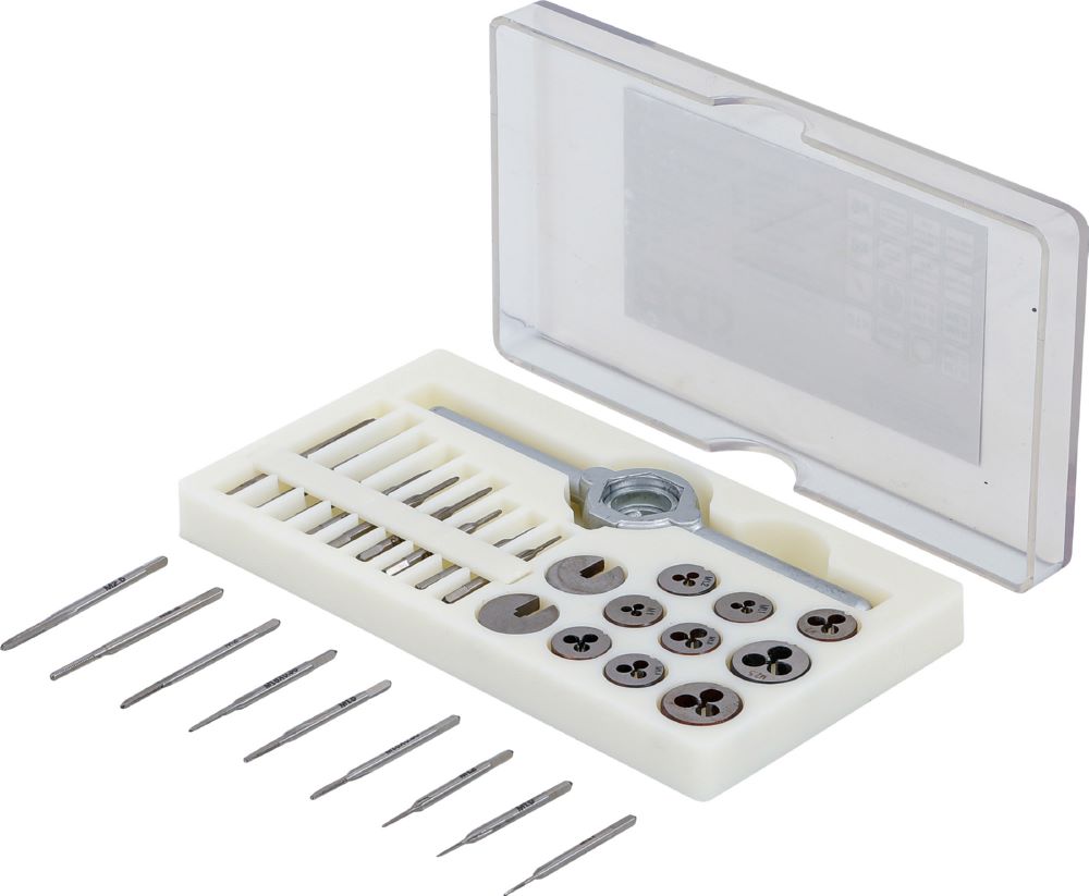 Produktbild BGS Gewindeschneid Satz M1 - M2,5 31 teilig