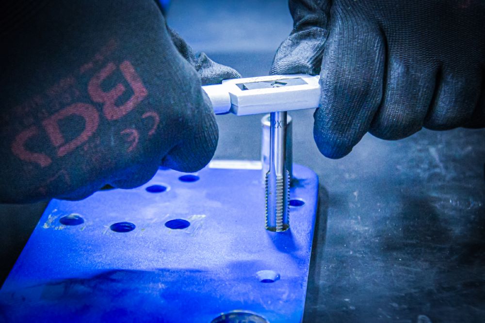 Produktbild BGS Gewindeschneid Satz M6 - M24 45 teilig Tin-beschichtet bild 2