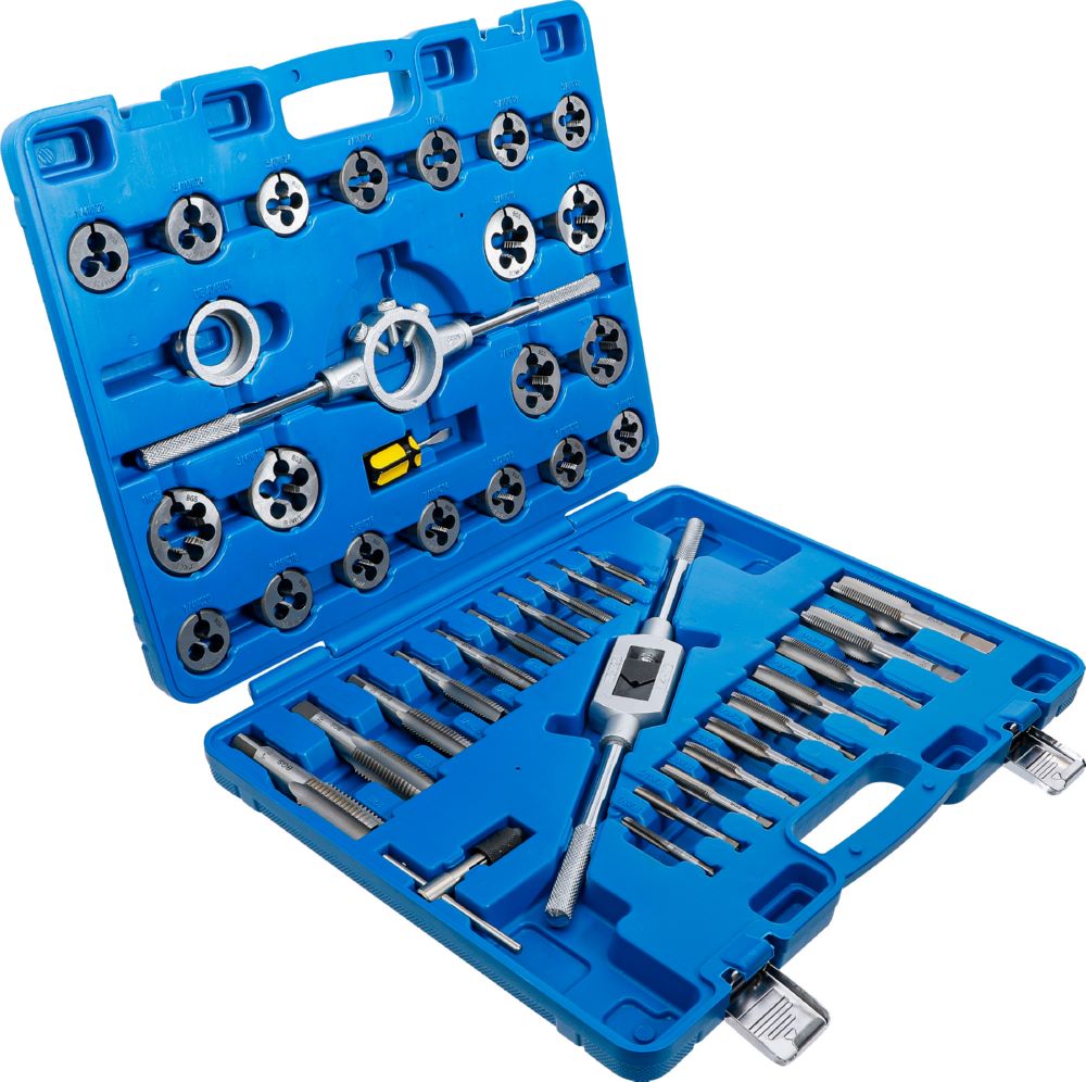 Produktbild BGS Gewindeschneid Satz Zoll 1/4 Zoll - 1 Zoll 45 teilig bild 4
