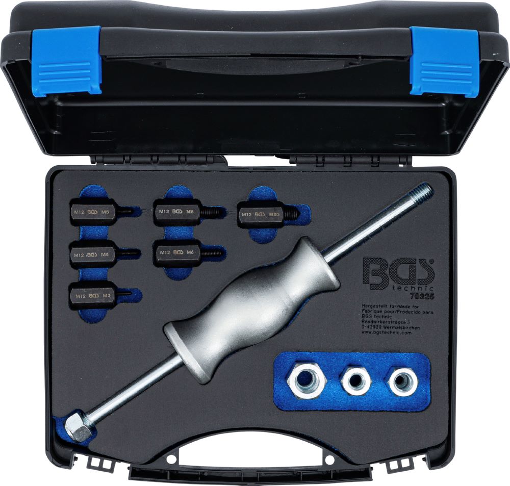 Produktbild BGS Gleithammer Satz mit Gewinde-Adaptern 12 teilig bild 4