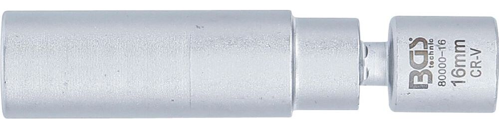 Produktbild BGS Glüh und Zündkerzen Gelenk-Einsatz Antrieb Innenvierkant 10 mm 3/8 Zoll 16mm bild 3