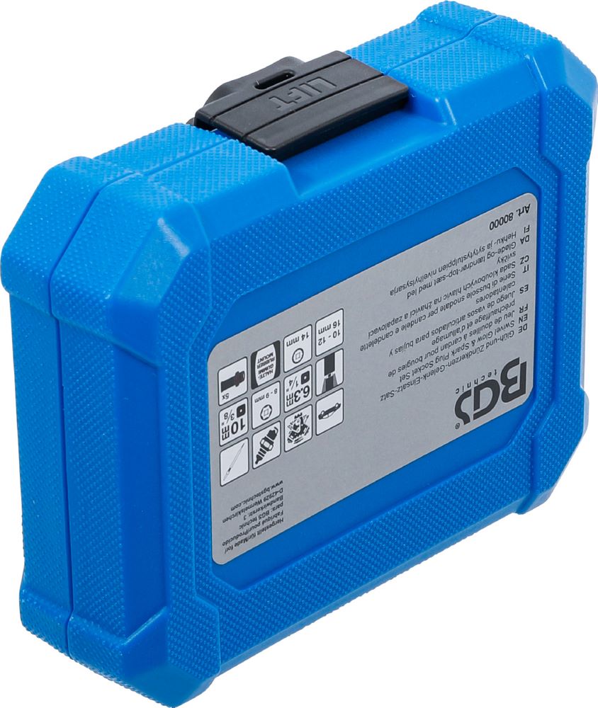 Produktbild BGS Glüh und Zündkerzen Gelenk Satz Antrieb Innenvierkant 6,3 mm 1/4 Zoll 11 teilig bild 5