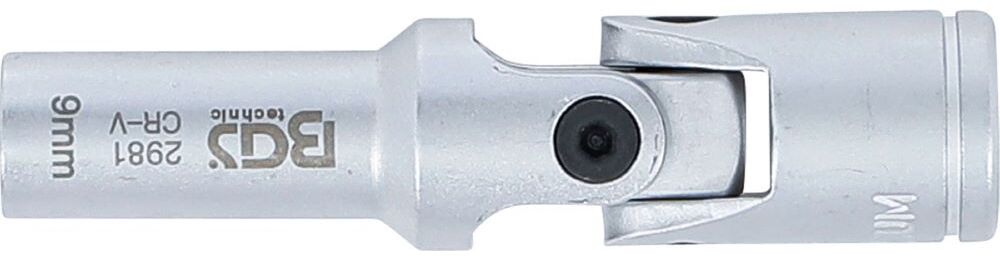 Produktbild BGS Glühkerzen Gelenk Einsatz Sechskant Antrieb Innenvierkant 10 mm 3/8 Zoll 9mm bild 4