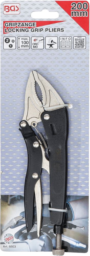 Produktbild BGS Gripzange "2-IN-1" 200 mm bild 9