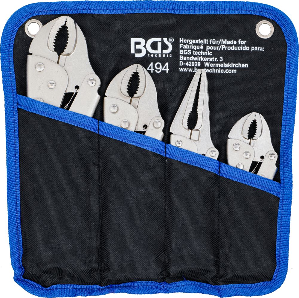 Produktbild BGS Gripzangen Satz 4 teilig bild 5
