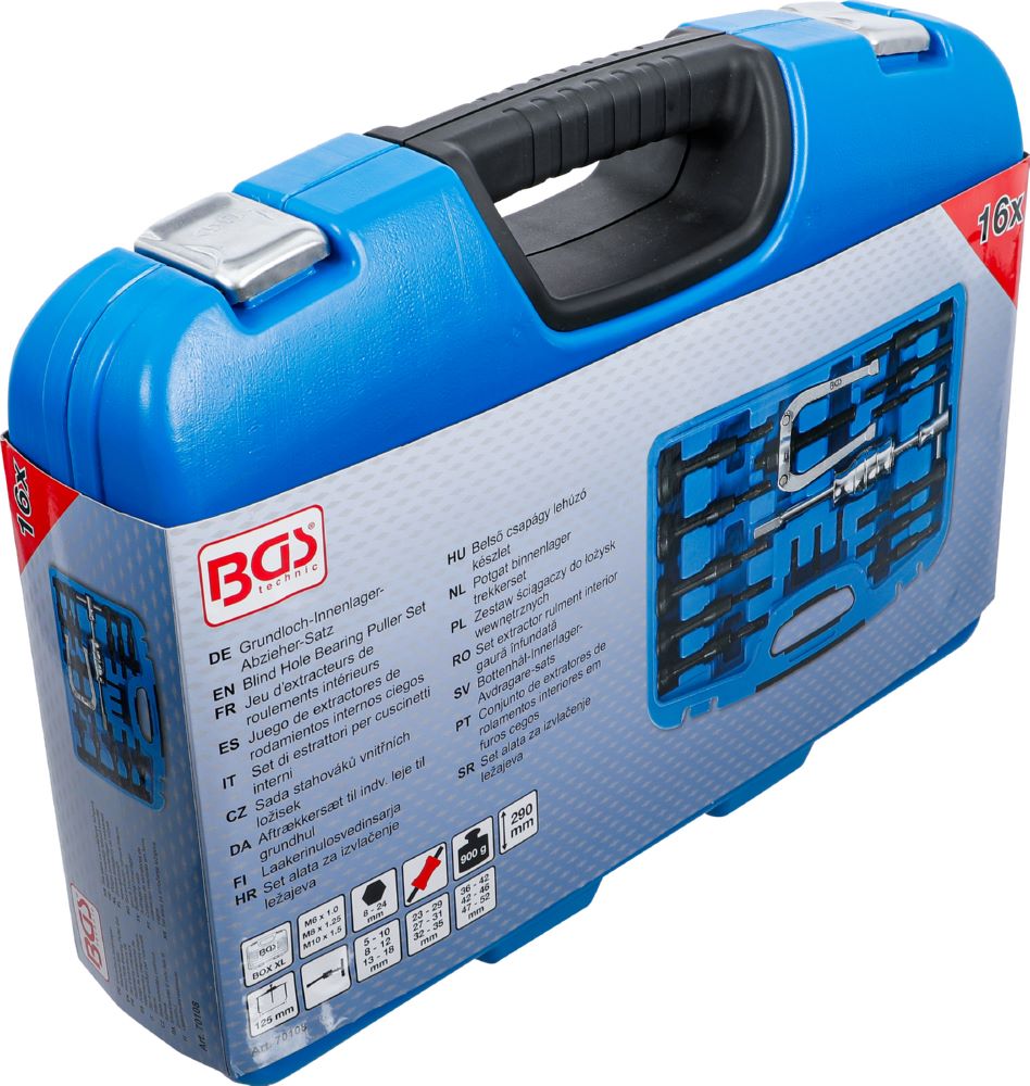 Produktbild BGS Grundloch Innenlager Abzieher Satz 15 teilig bild 6