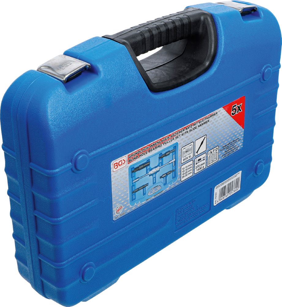 Produktbild BGS Grundloch Innenlager Abzieher Satz mit Gleithammer 5 teilig bild 5
